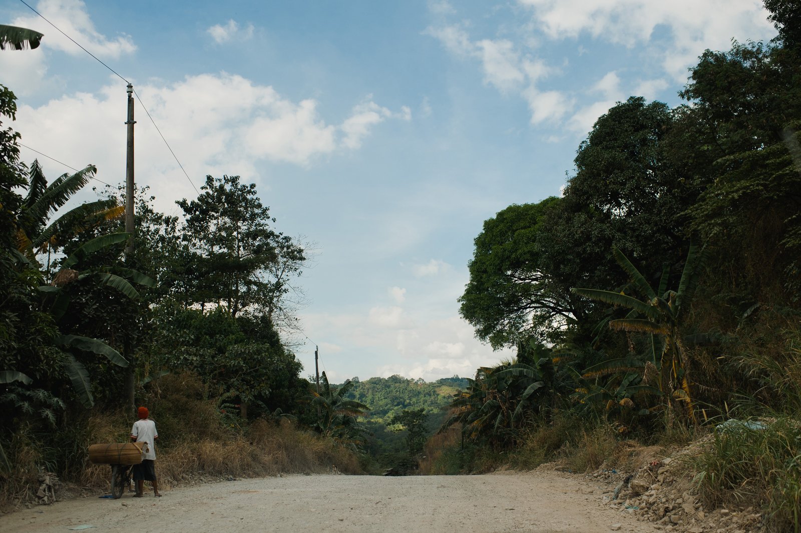 a dirt round outside of manila in the philippines taken by documentary travel photographers jenn and dave stark