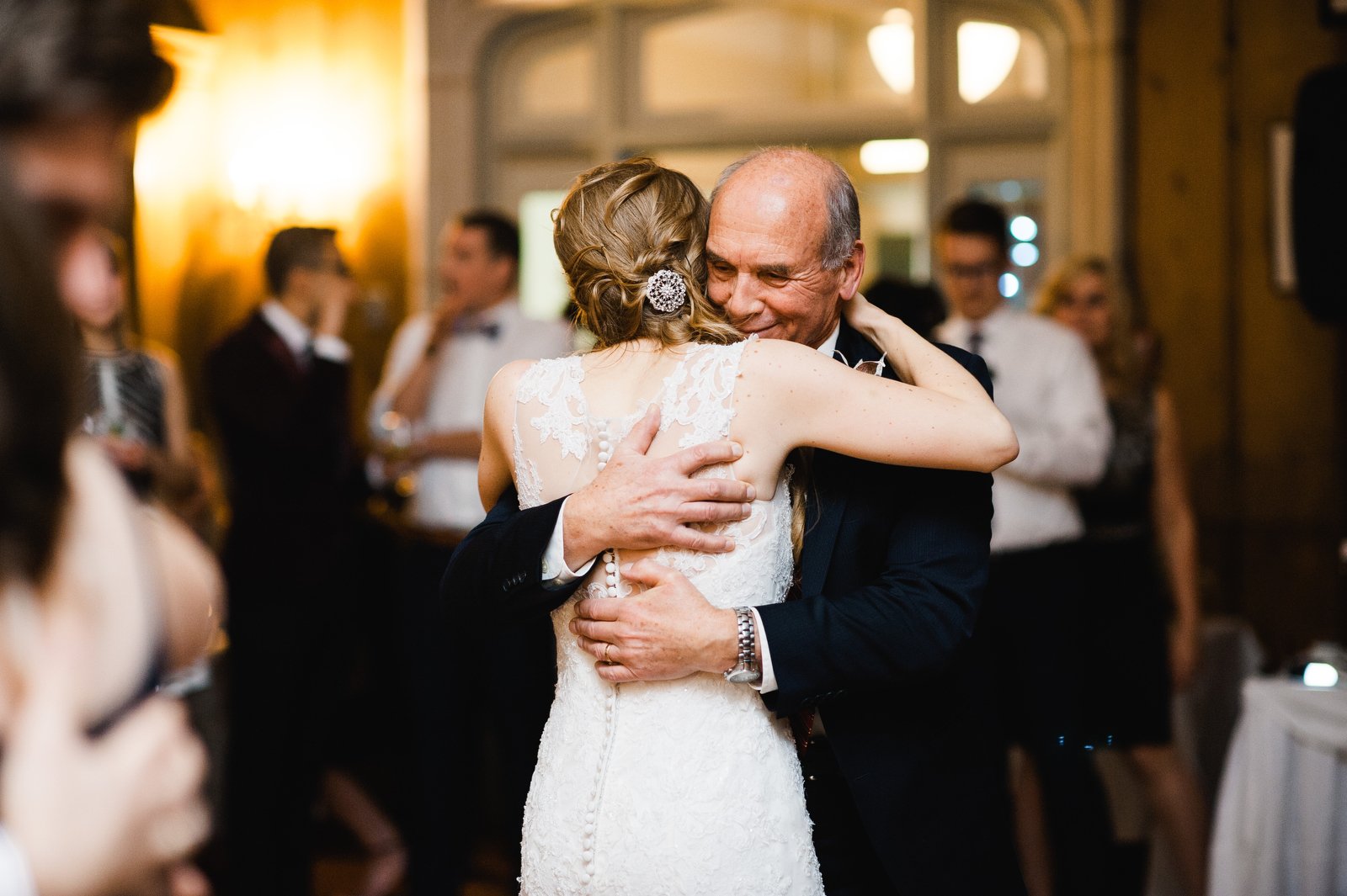father daughter dance at katie and simon's wedding at queenston heights