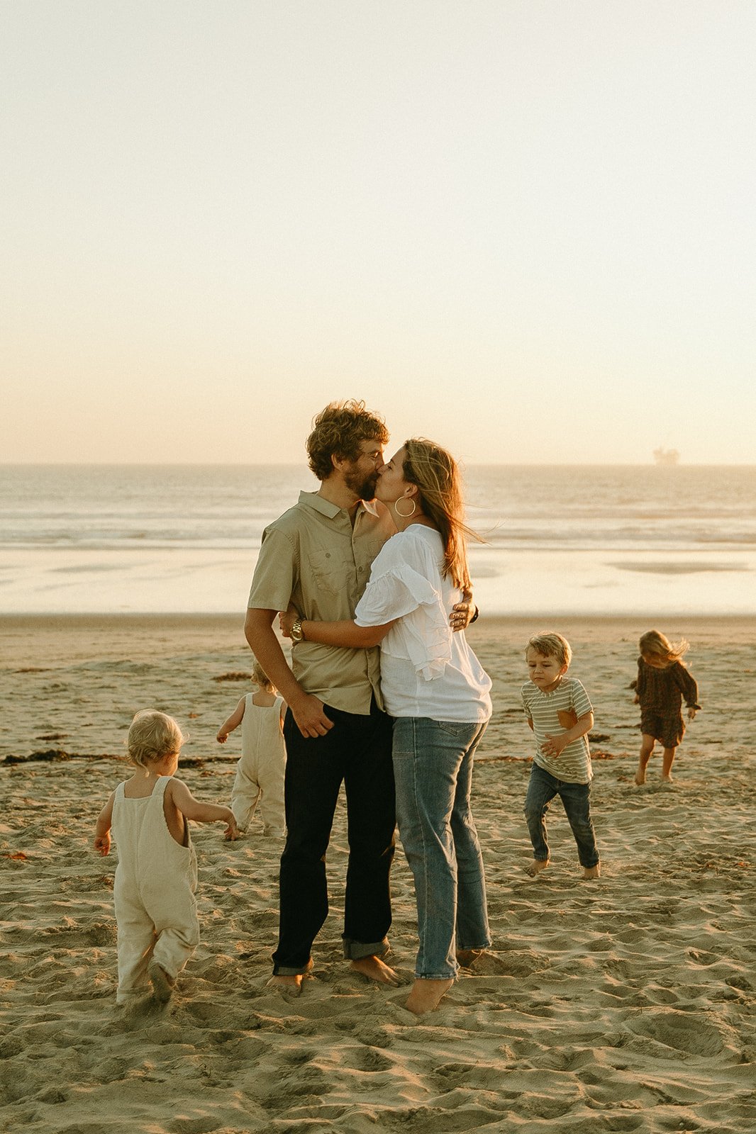 Family Photography session at a beach