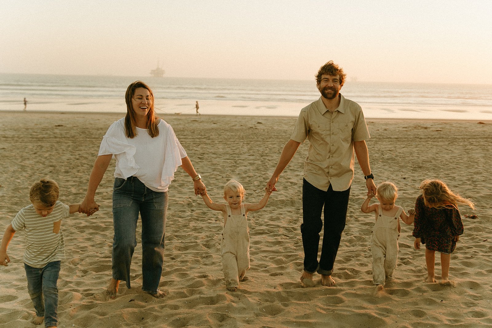 Family Photography session at a beach