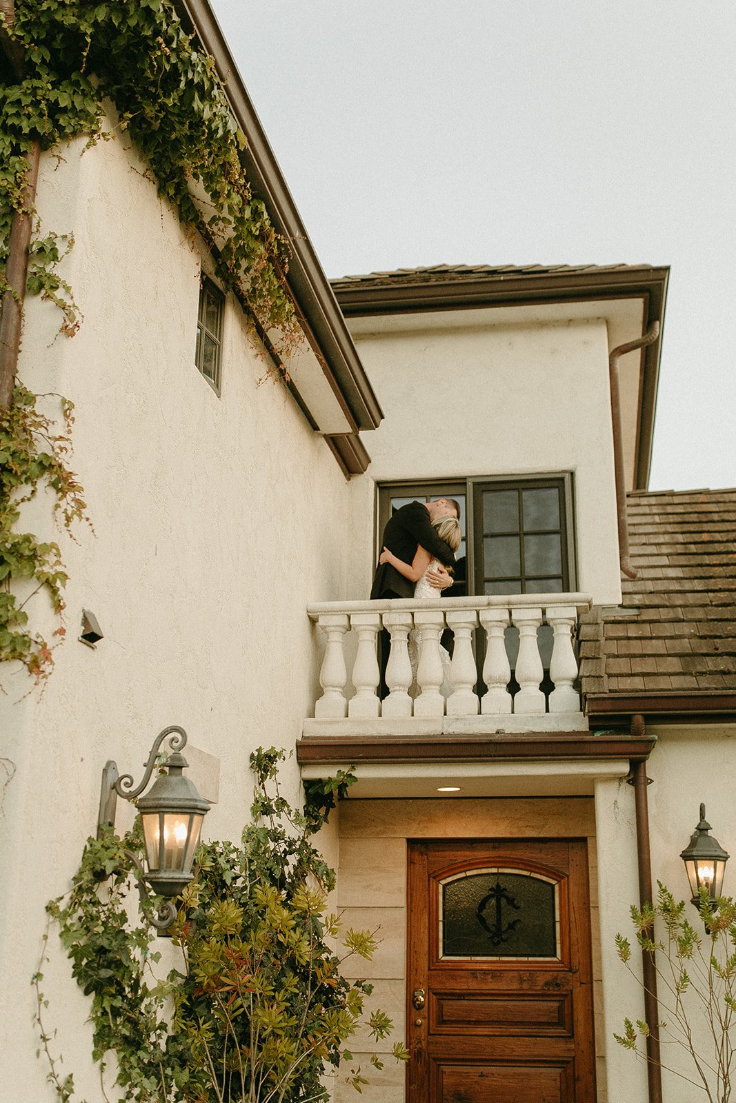 A Dreamy Carmel-by-the-Sea Wedding with all white wedding details and rustic decor