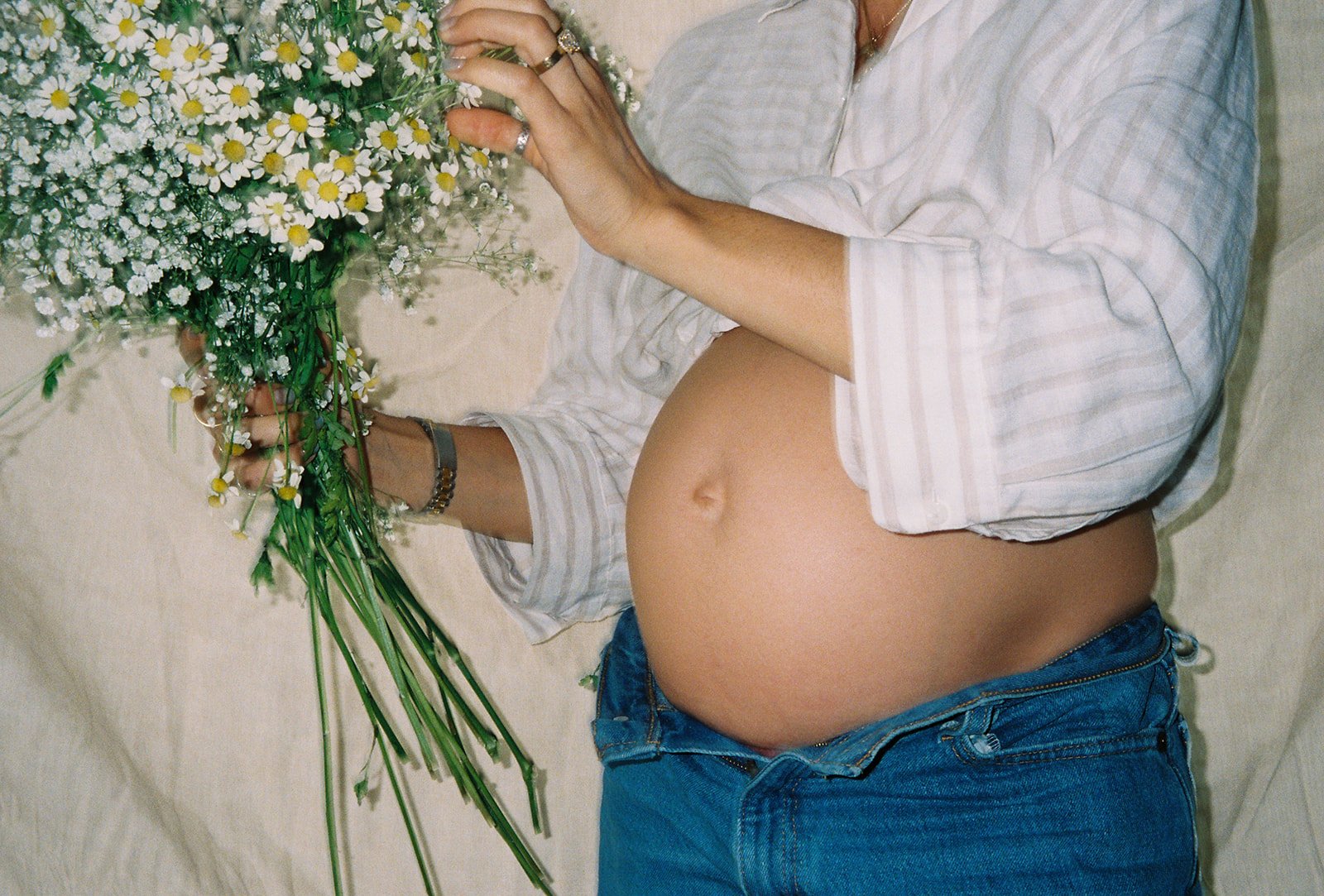 Candid Studio Maternity Photoshoot