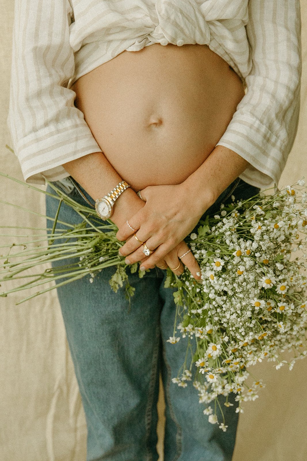 Candid Studio Maternity Photoshoot