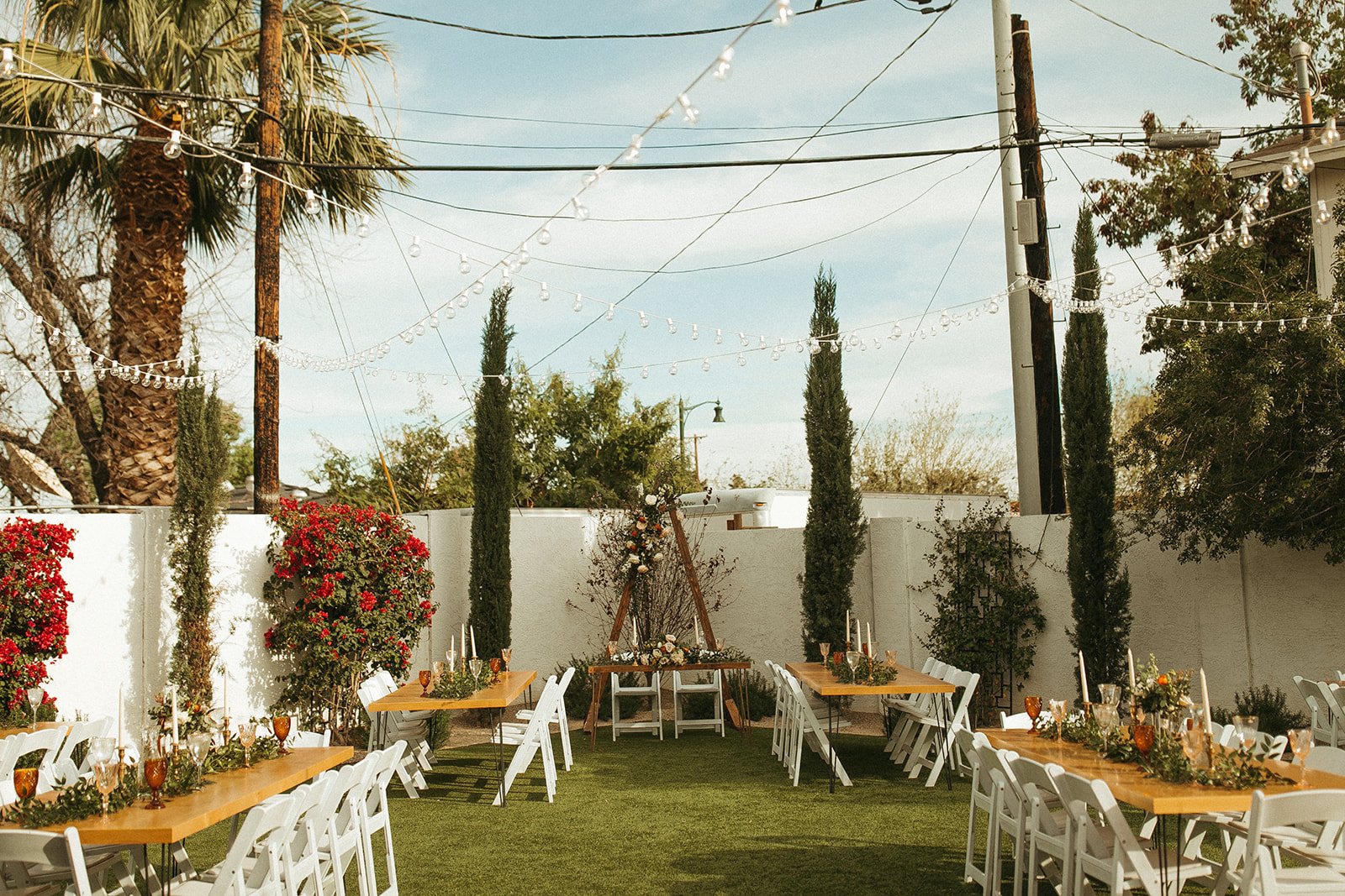 Dreamy outdoor Arizona wedding photos