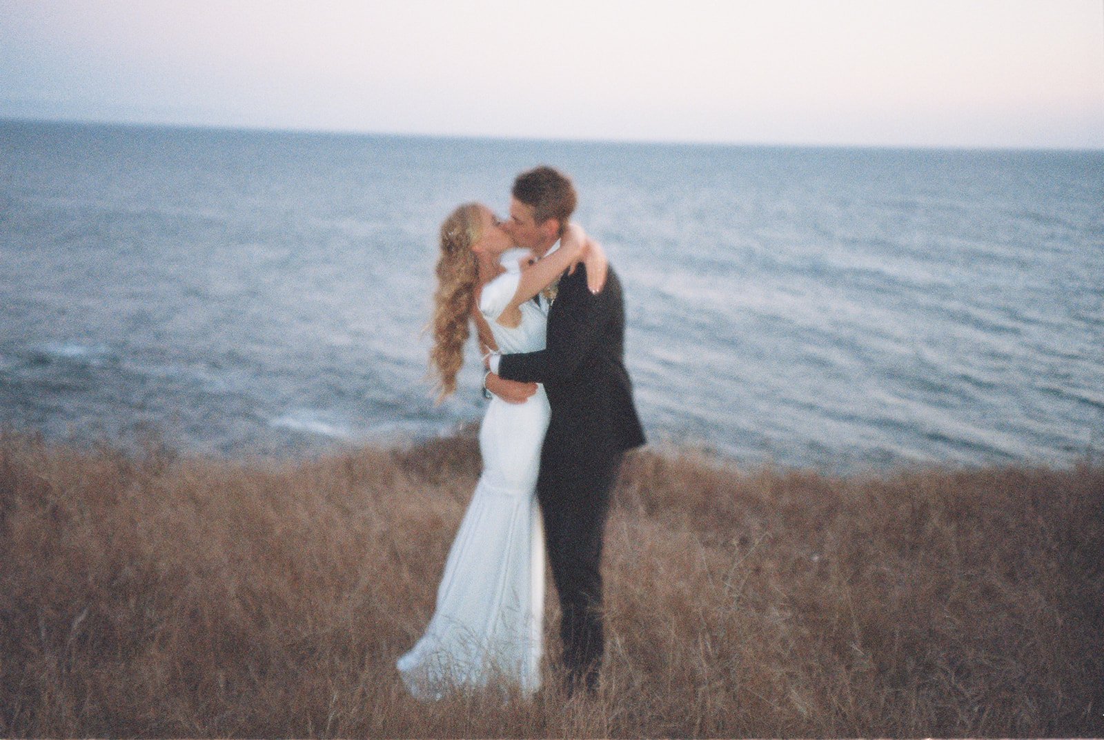 A Dreamy Wedding Day at Point San Luis Lighthouse on film