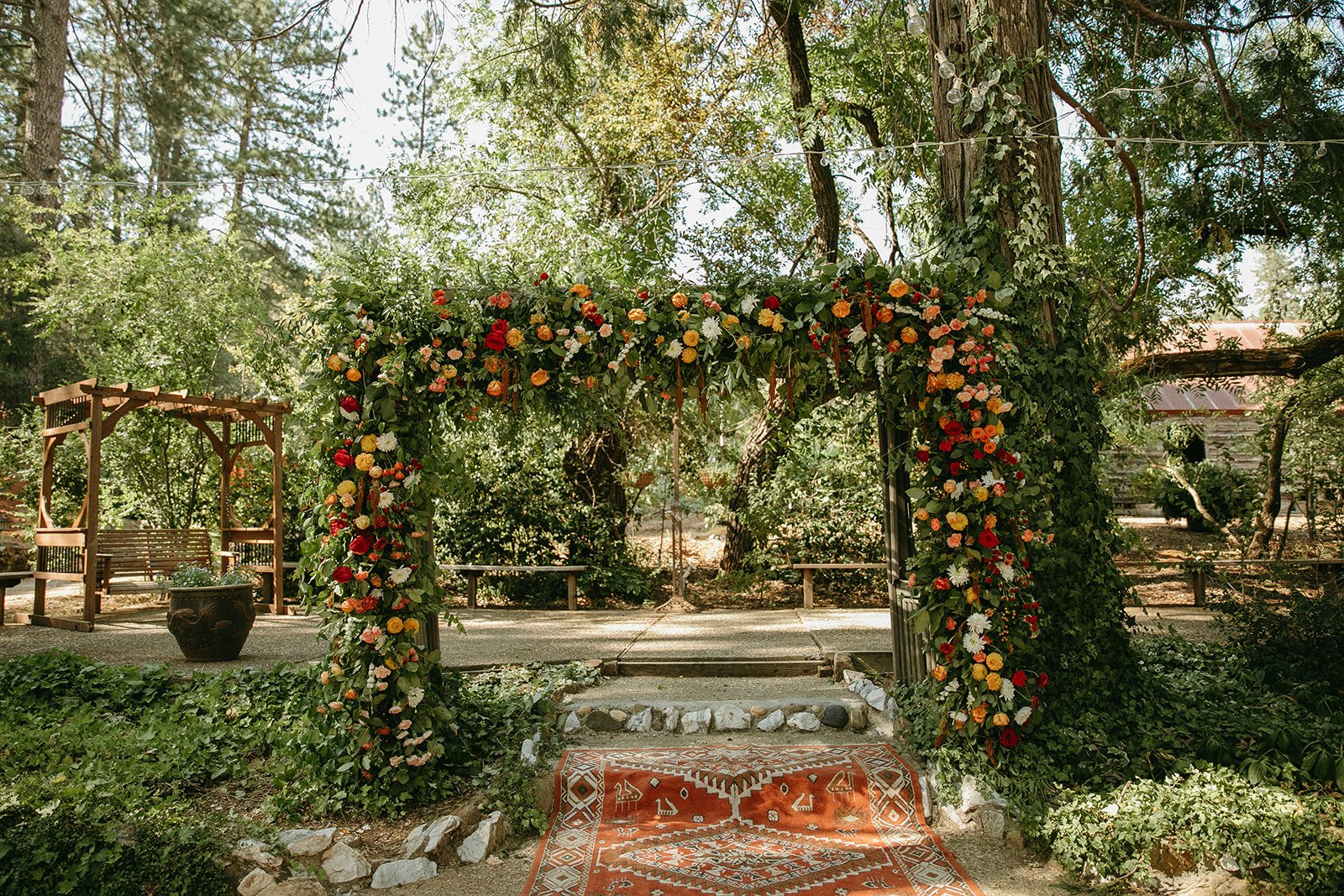Rustic Intimate outdoor Wedding At Monte Verde Inn
