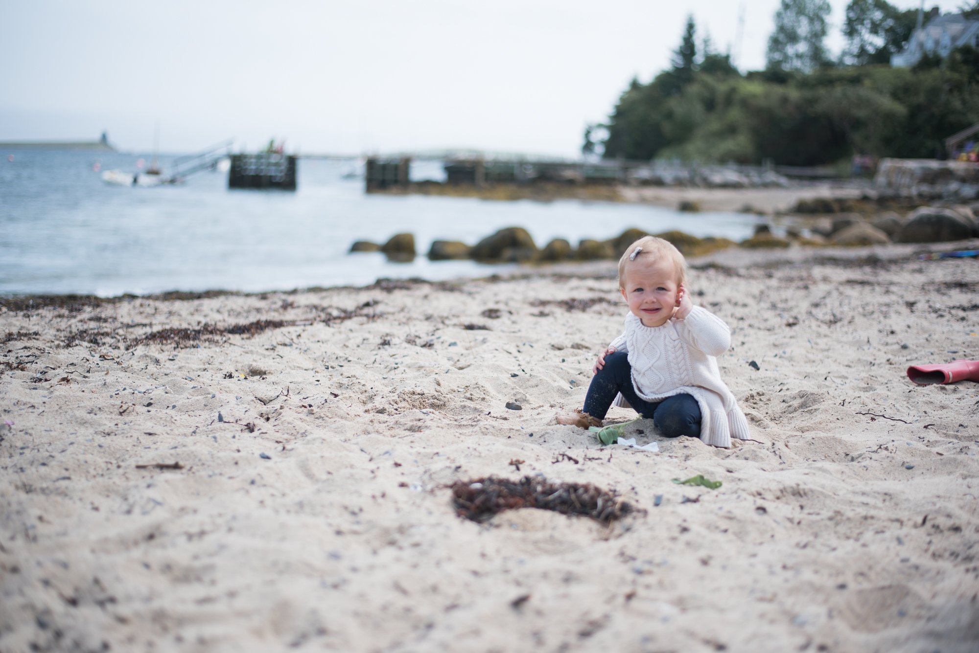 Wild Rosebuds on Parenting Alone for a few months. Beach Family Photos with two kids