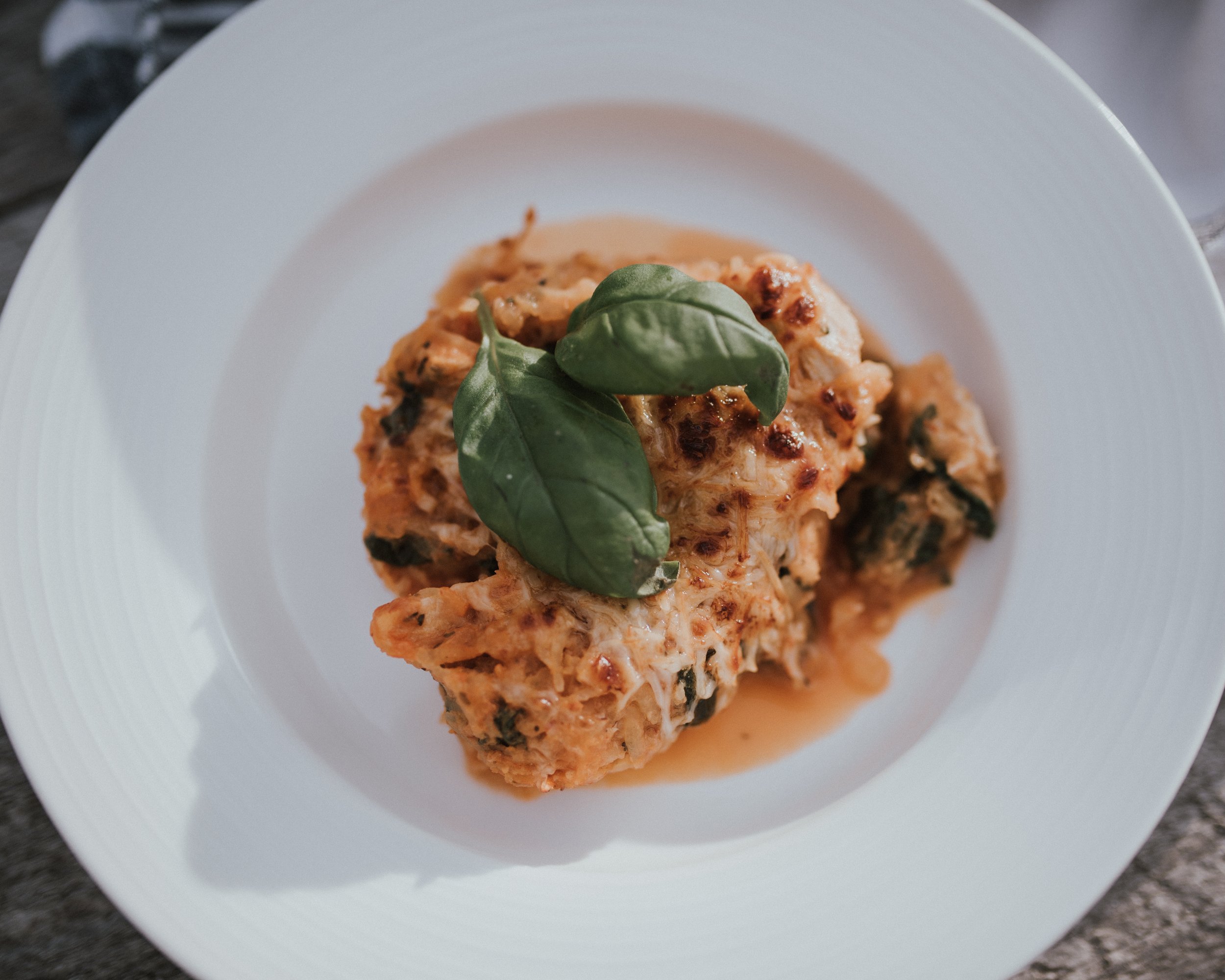 Wild Rosebuds | Paleo Italian Spaghetti Squash Casserole easy week night dinner