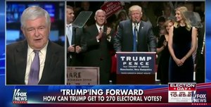 Gingrich: “Very Short Night” If Trump Wins Michigan, Florida, North Carolina