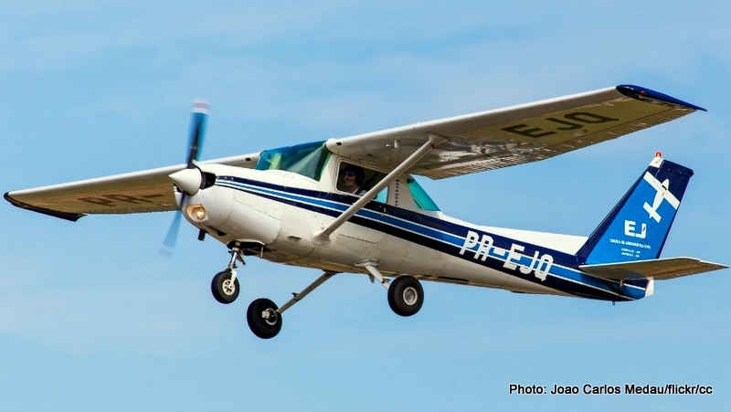  A Cessna airplane like the one being used by the U.S. Marshal Service to trick the cell phones of thousands, or perhaps millions, of Americans to give over their private data. 