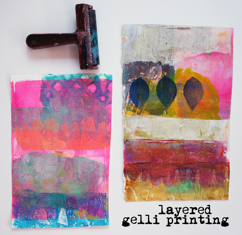 Image result for prints with gelli plates