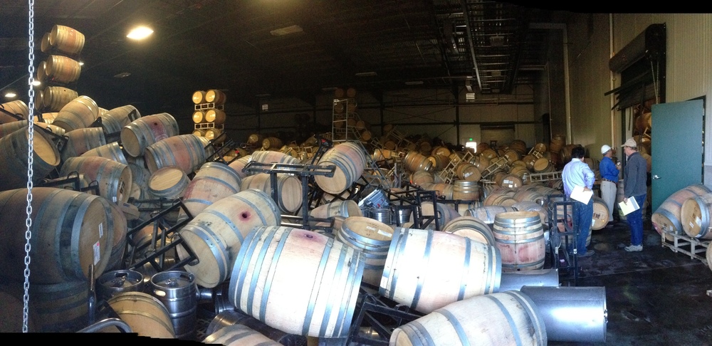 The Cornerstone Cellars 2013 vintage is somewhere in there.