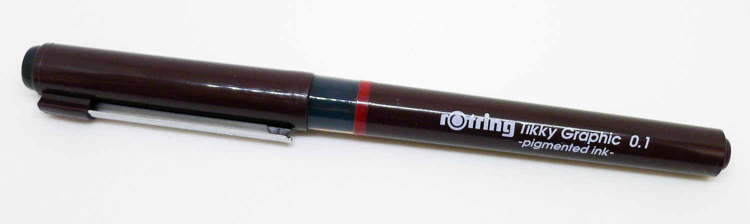 Rotring Tikky Graphic Drawing Pen 0.1 mm Review — The Pen Addict