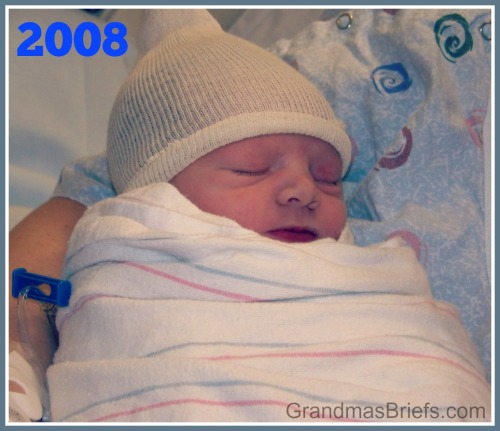 newborn grandson