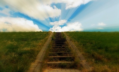stairway to clouds