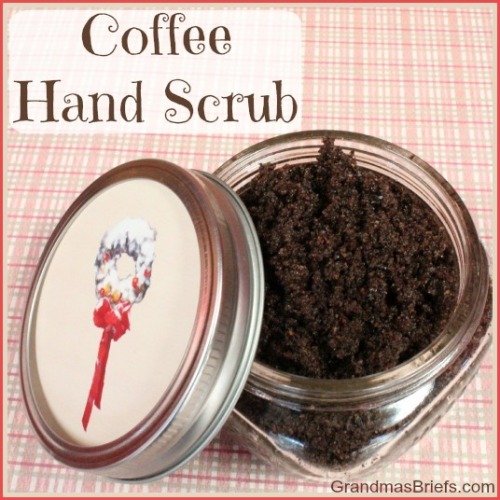 coffee hand scrub