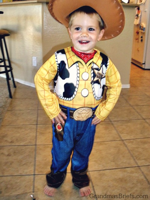 Woody costume cowboy toddler