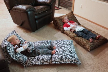 pillow chaise for kids