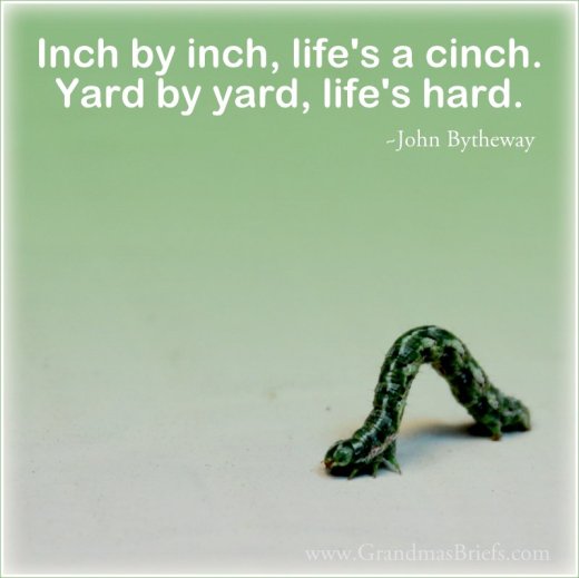 inchworm quote