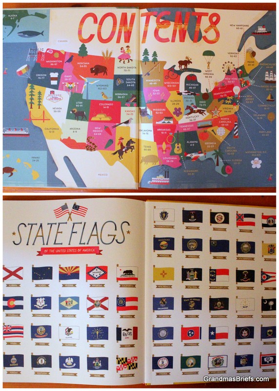 the 50 states