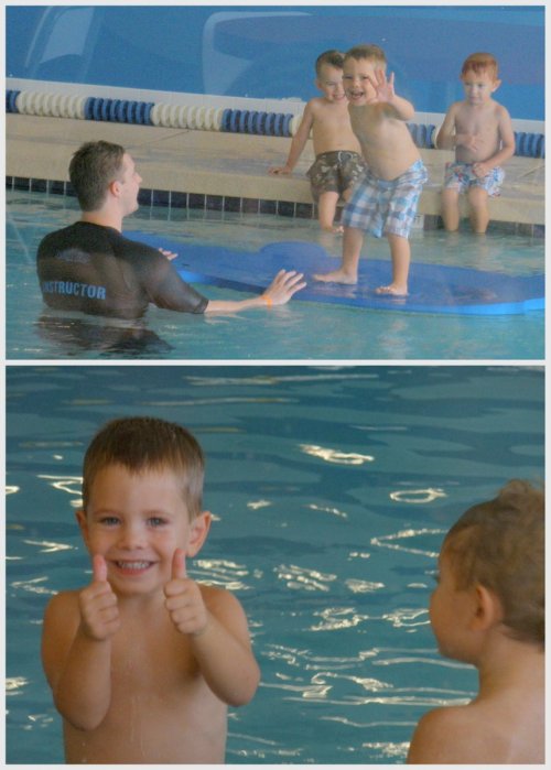 indoor swimming lessons