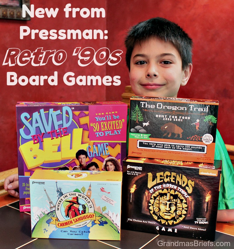 retro 90s games from Pressman Toy