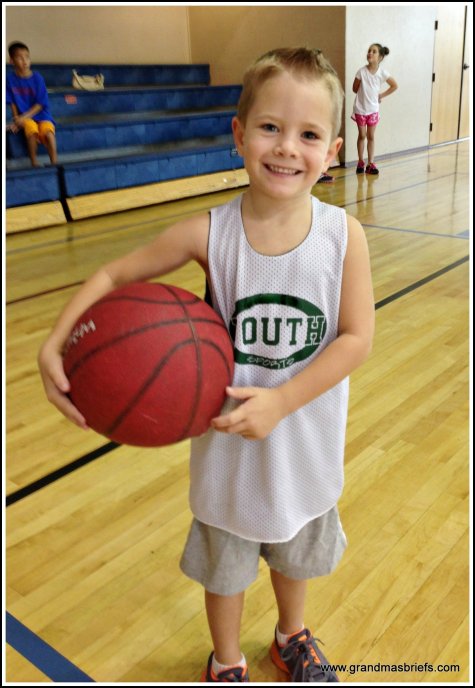 youth basketball player