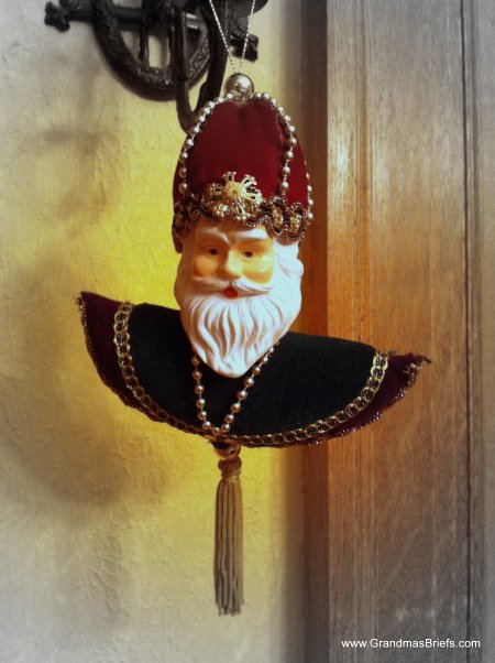 Russian Santa ornament