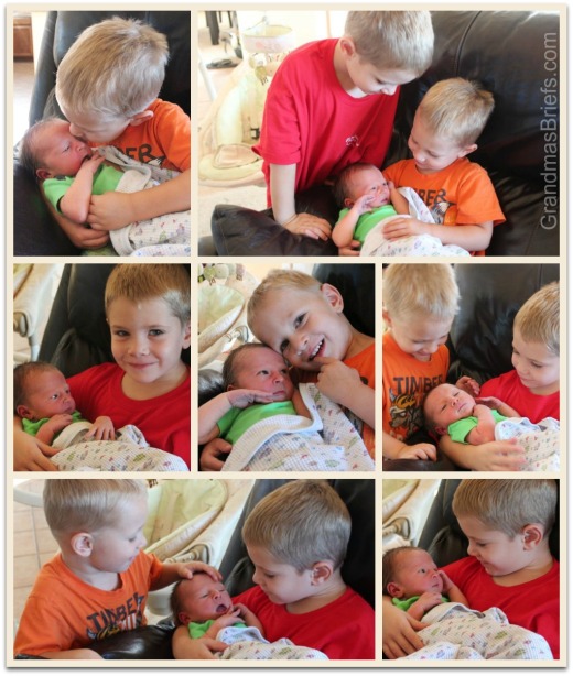 brothers meet baby brother