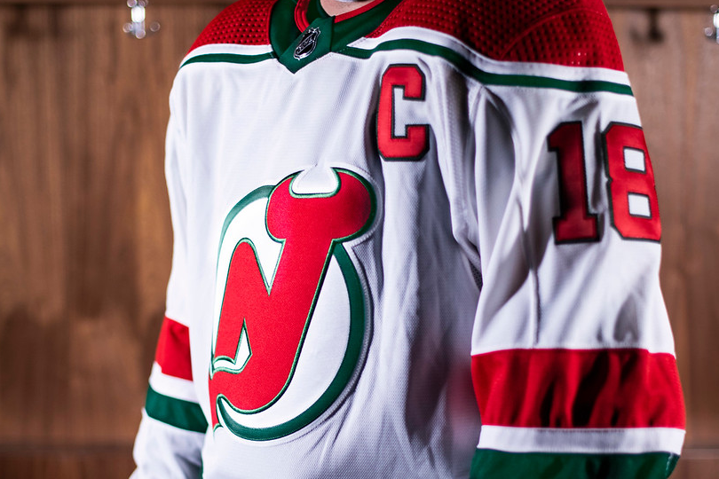 Image result for new jersey devils adidas 3rd jersey unveil