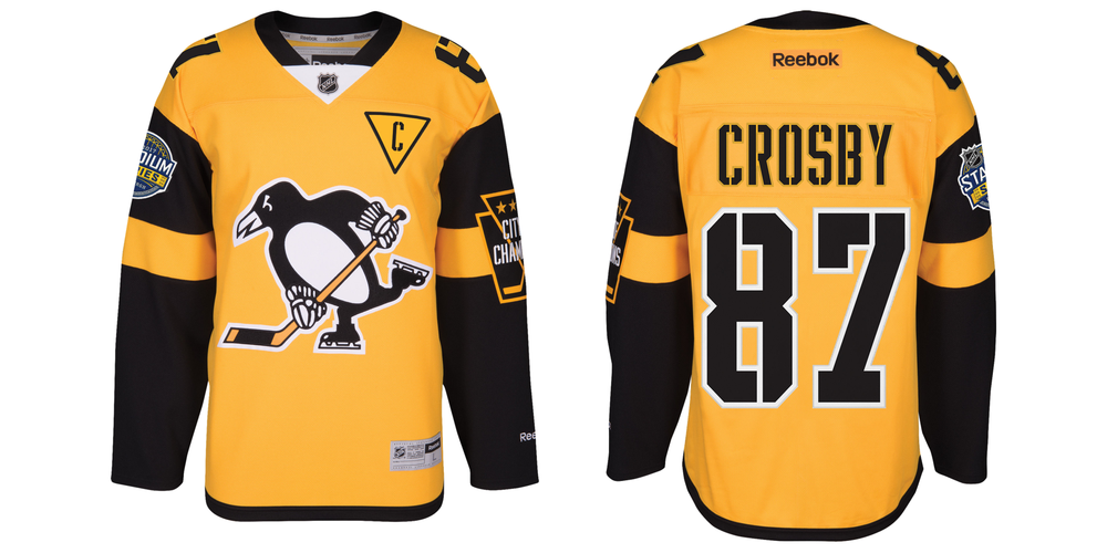 Image result for pittsburgh penguins' 2017 stadium series jersey