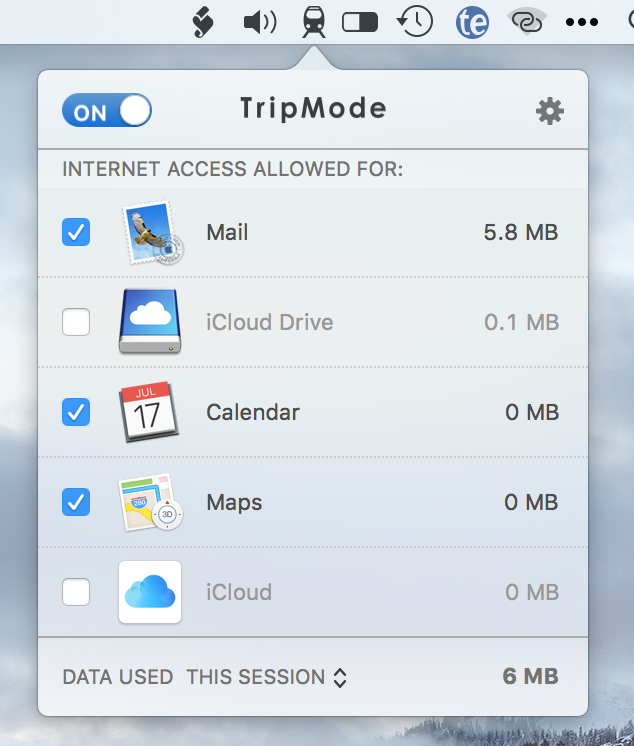 trip mode mac