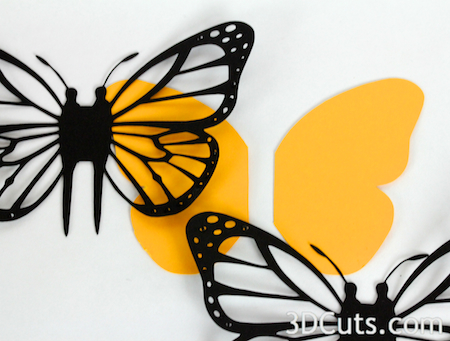 Download Tutorial - Butterfly Shadow Box — 3DCuts.com