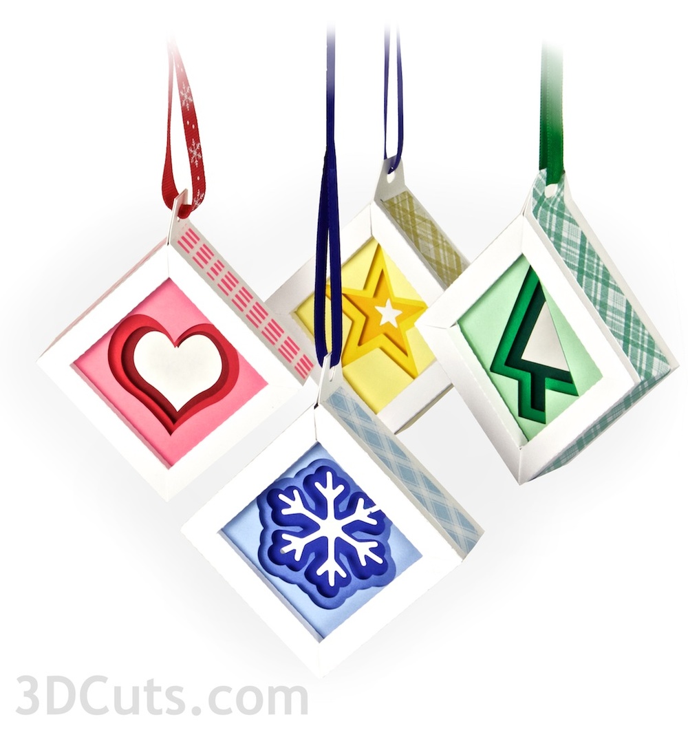 Tutorial - Shadowbox Ornaments — 3DCuts.com