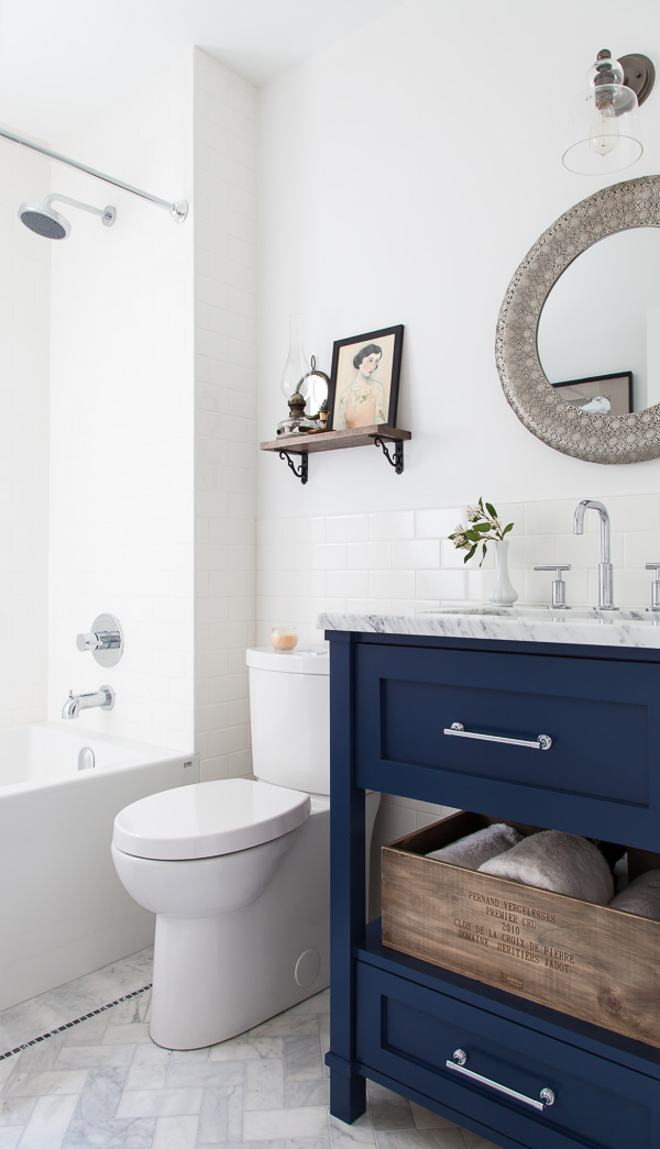 bathroom makeover paint colors