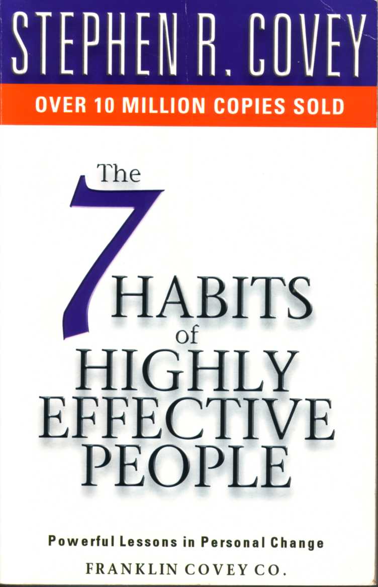 Image result for The 7 Habits of Highly Effective People by Stephen R. Covey