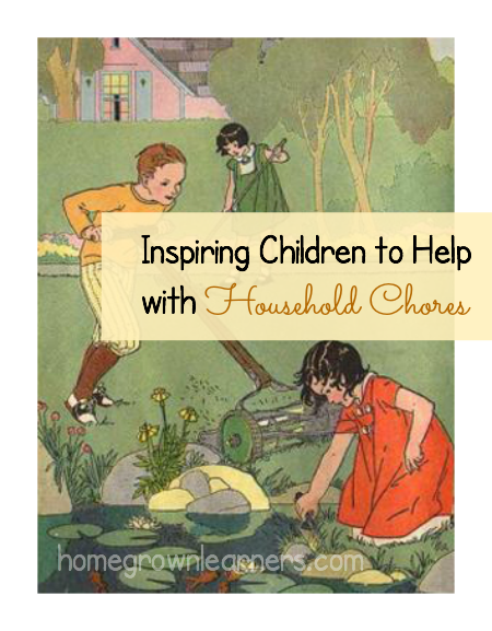 Inspiring Children to Help With Household Chores
