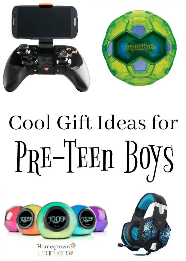 Cool Gift Ideas for Pre-Teen Boys — Homegrown Learners