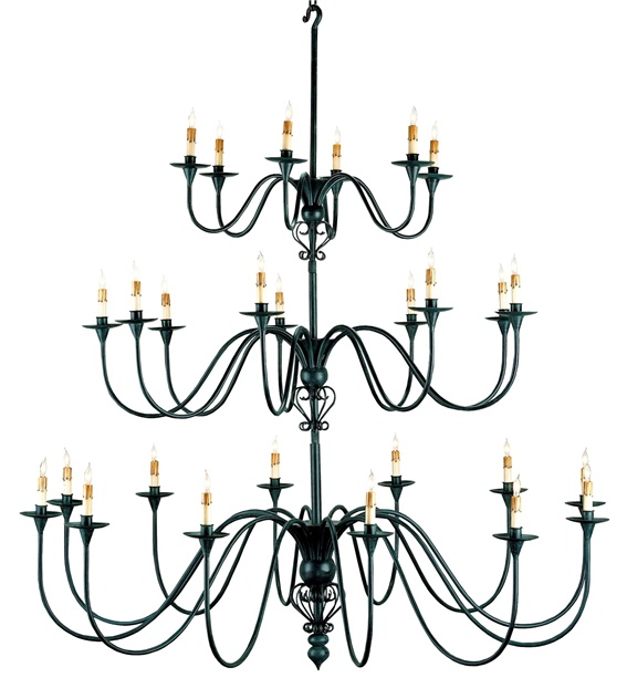  Formal Living room  TITAN CHANDELIER from Currey &amp; Co  .&nbsp; 