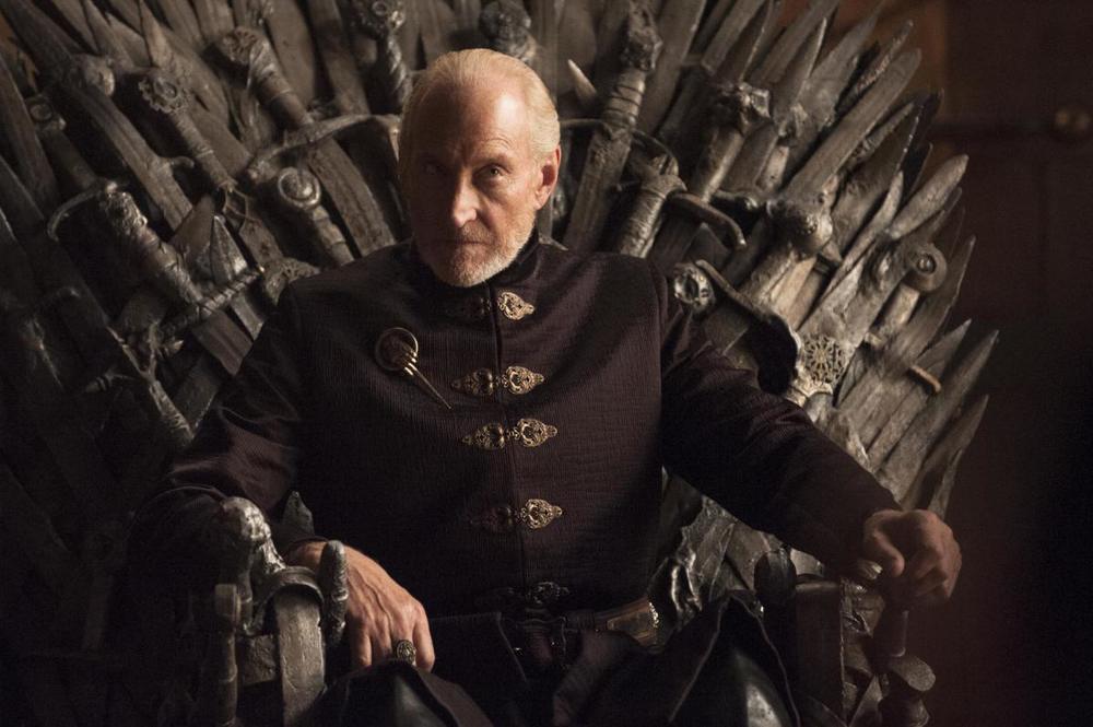  Charles Dance reigns in the role of Tywin in the season final of Game Of Thrones. image - HBO   
