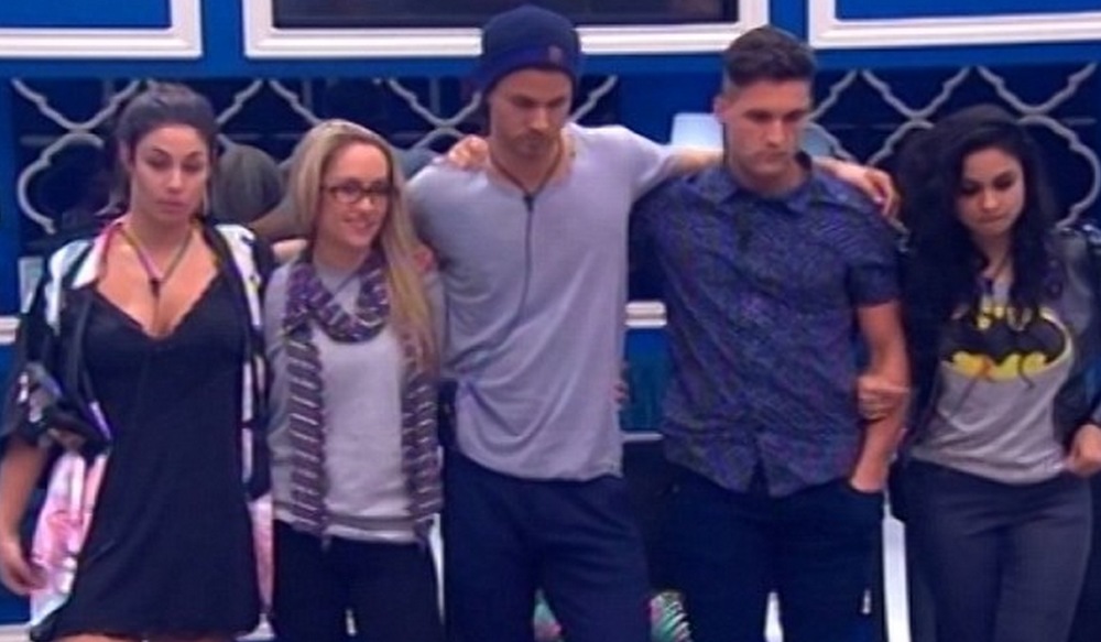  Big Brother reveals the five Housemates who are on the eviction chopping block. image copyright - Nine Network 