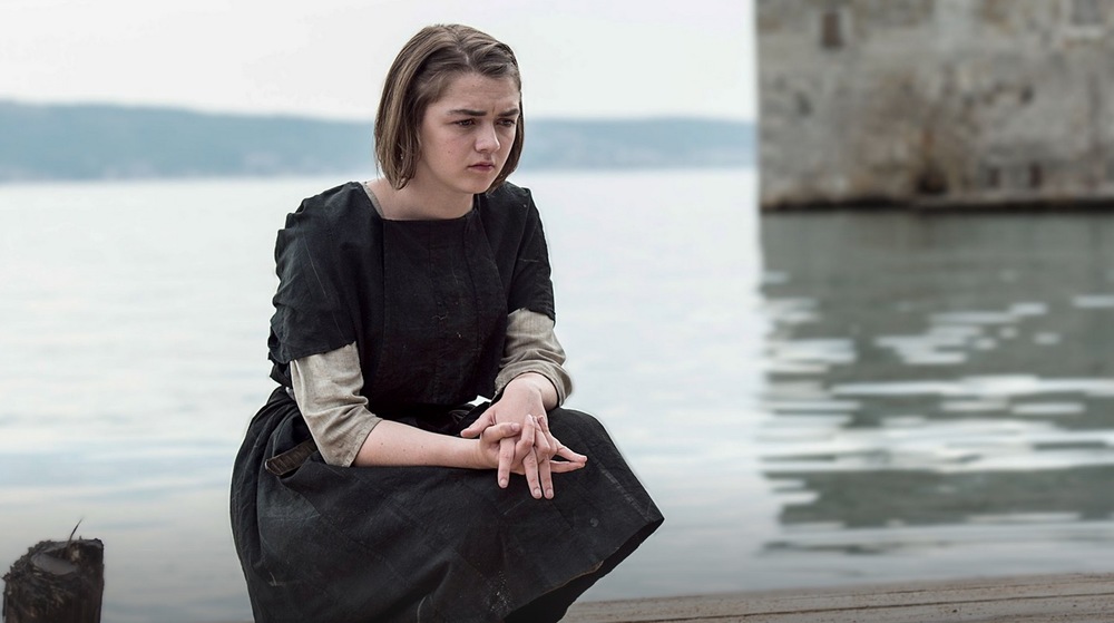 Arya casts away her past for the Faceless Men image copyright - HBO