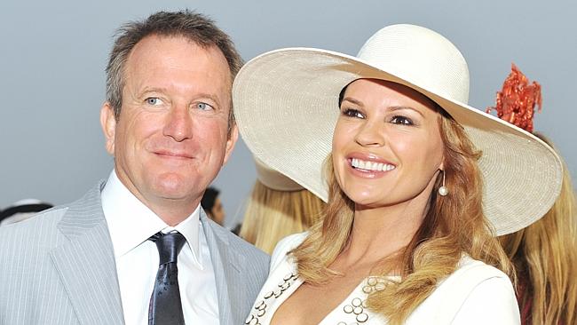 Newly appointed Director of News and Public Affairs at Seven Craig McPherson with wife Sonia Kruger image source - News Corp