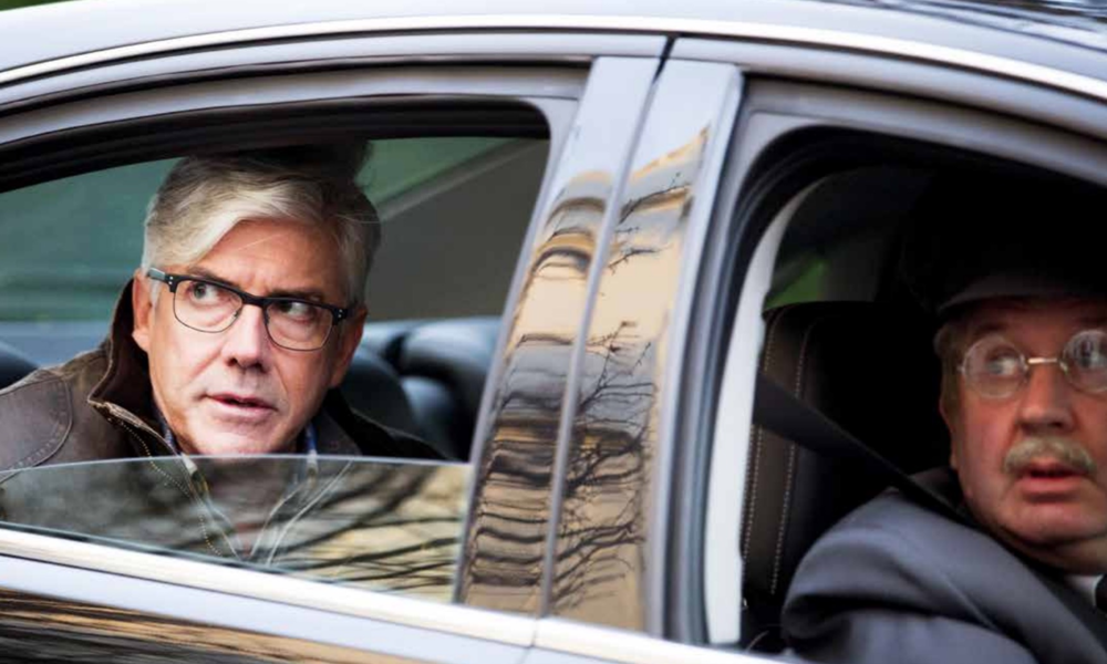 Shaun Micallef and Francis Greenslade image - supplied/ABC