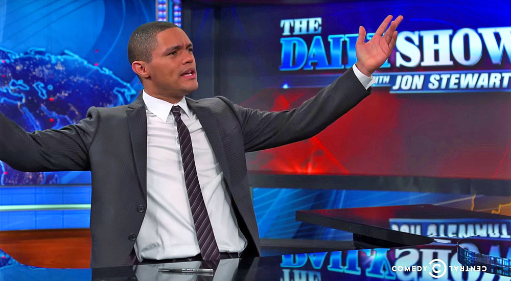 The Daily Show with Trevor Noah image source - Comedy Central