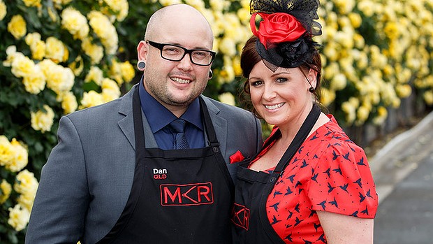Dan and Steph from MKR 2013 image source - Seven