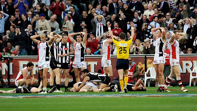 The drawn 2010 AFL Grand Final Picture: Colleen Petch Source: News Corp