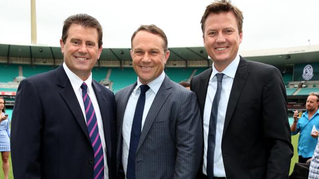 James Brayshaw (right) will not be a member of Nine’s commentary team this summer. image source - News Corp