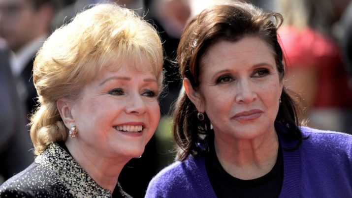 Debbie Reynolds and  Carrie Fisher image - HBO