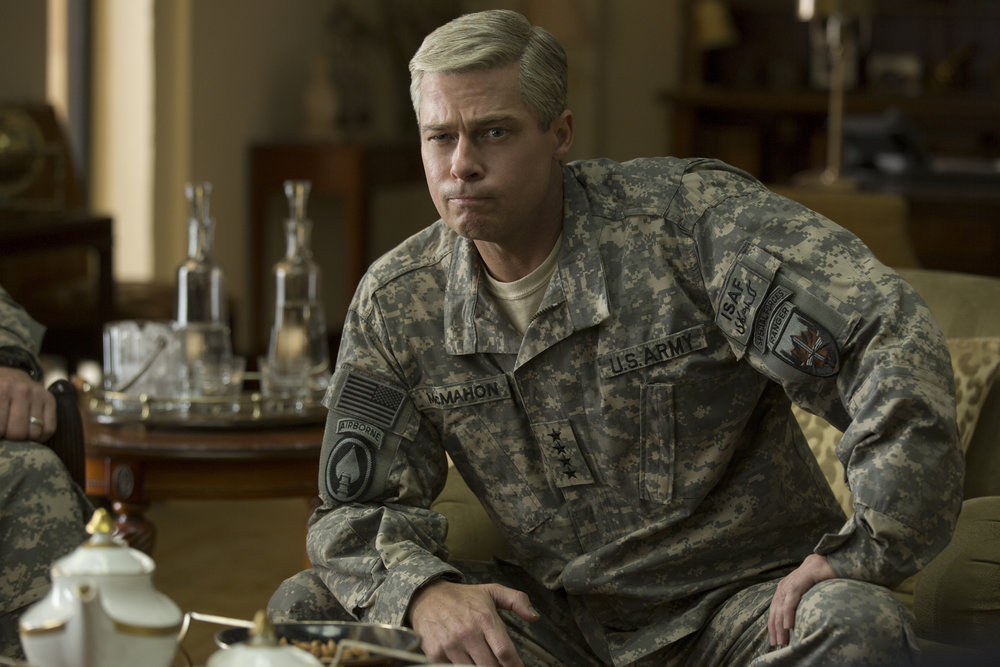  Brad Pitt stars in War Machine Image - Netflix 